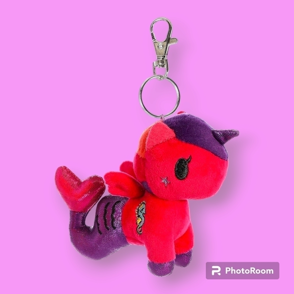 Tokidoki Oceania Mermicorno Plush Clip-On Figure